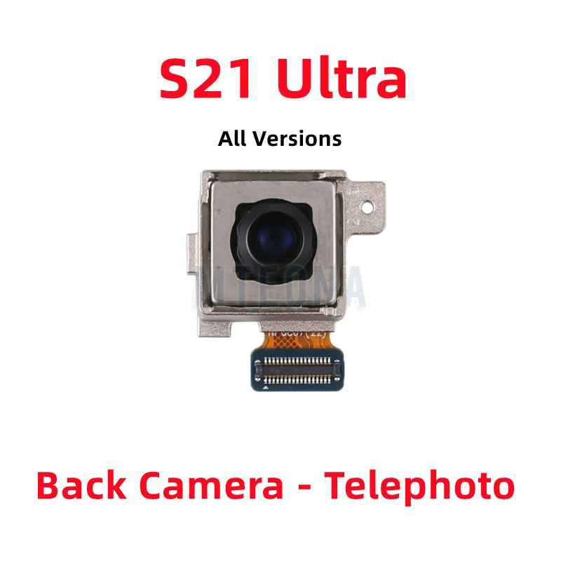 Orijinal Ön Kamera Flex Samsung Galaxy S21 Artı Ultra S21 + G991B U / N G996B G998B G980B Ana Arka Arka Kamera Flex Kablo