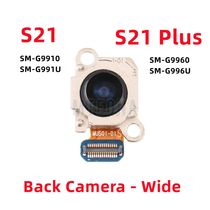 Orijinal Ön Kamera Flex Samsung Galaxy S21 Artı Ultra S21 + G991B U / N G996B G998B G980B Ana Arka Arka Kamera Flex Kablo