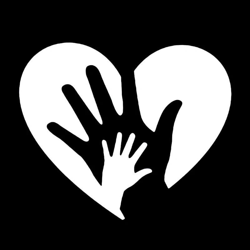 CS31937 # Çeşitli Boyutlarda Kalıp Kesim Vinil Çıkartması Eller Kalp Araba Sticker Su Geçirmez Otomatik Dekorları Araba gövde koruyucu Arka Cam