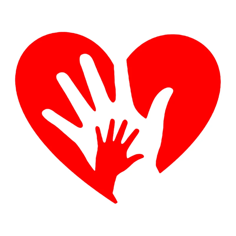 CS31937 # Çeşitli Boyutlarda Kalıp Kesim Vinil Çıkartması Eller Kalp Araba Sticker Su Geçirmez Otomatik Dekorları Araba gövde koruyucu Arka Cam