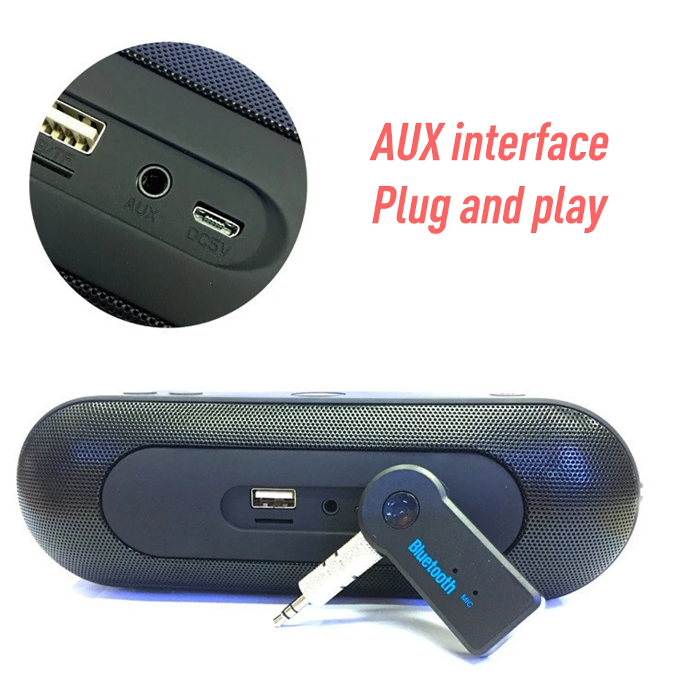 1 ~ 5 ADET 1 Kablosuz 5.0 Alıcı Verici Adaptörü 3.5 mm Jack Araba Müzik Ses Aux A2dp Kulaklık Alıcısı