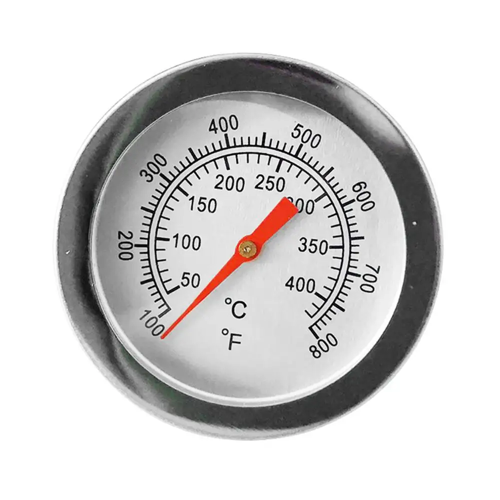 1/2 ADET barbekü kömürü ızgara termometresi Çukur Ahşap Sigara İçen Termometre sıcaklık ölçer ızgara çukuru Termometre Fahrenheit / ℃