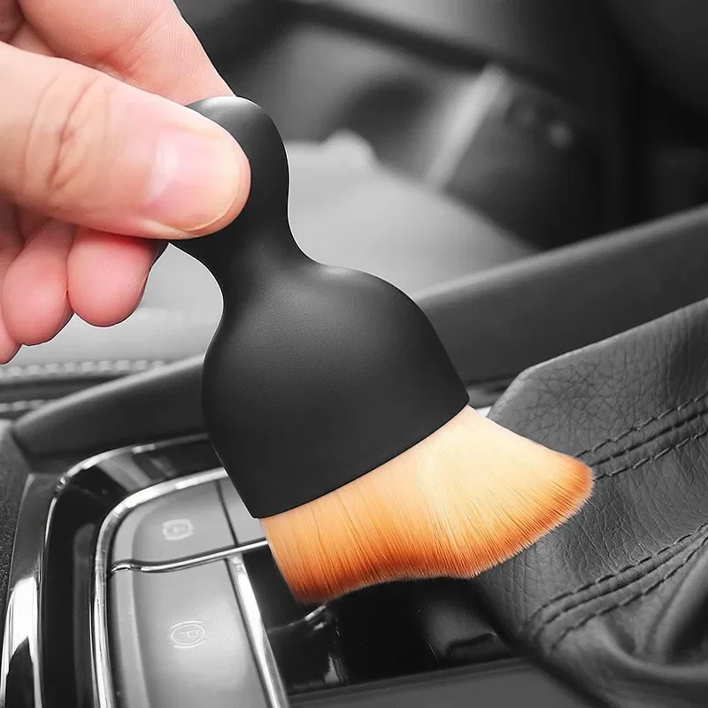 Araba İç Temizleme Aracı Araba Klima Hava Çıkış Temizleme Fırçası Temizleme Aracı Araba Çatlak Toz Giderme Artefakt Fırça