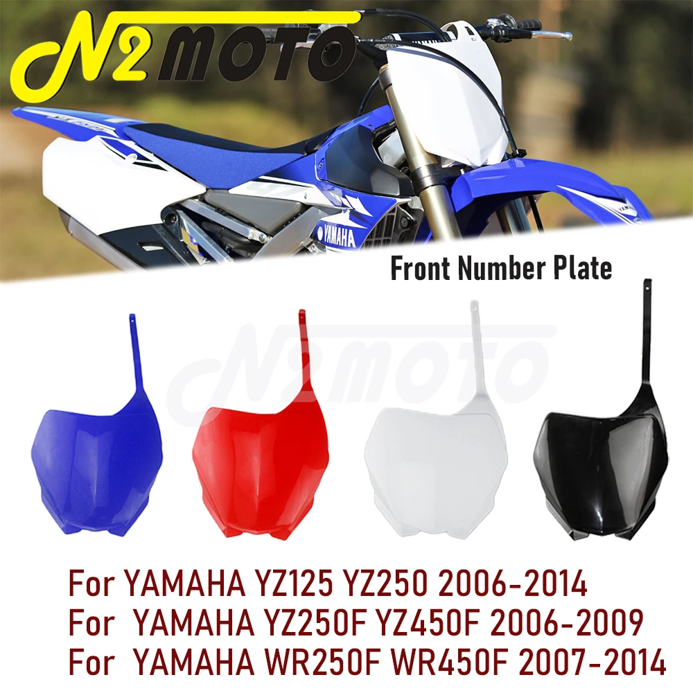 Yarış Numarası Kurulu Plastik Plaka Yamaha YZ250F YZ450F YZ 125 250 WR250F WR450F Kir Bisiklet Ön Arka Çamurluk Çamurluk