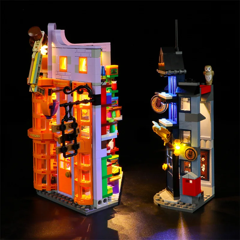 STOKTA led ışık Kiti 76422 Weasleys Sihirbazı Wheezes Yapı Taşları Seti (Dahil DEĞİL Model) tuğla Oyuncaklar Çocuklar için