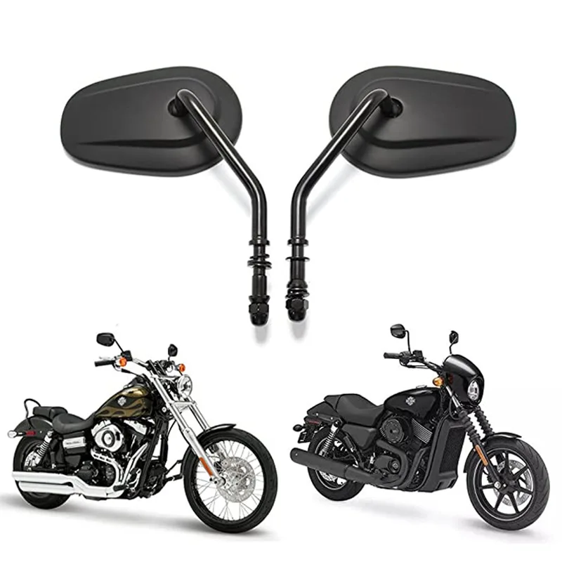 1 Çift Modifiye Motosiklet Elektrikli Motosiklet dikiz Yan Aynalar İçin Harley