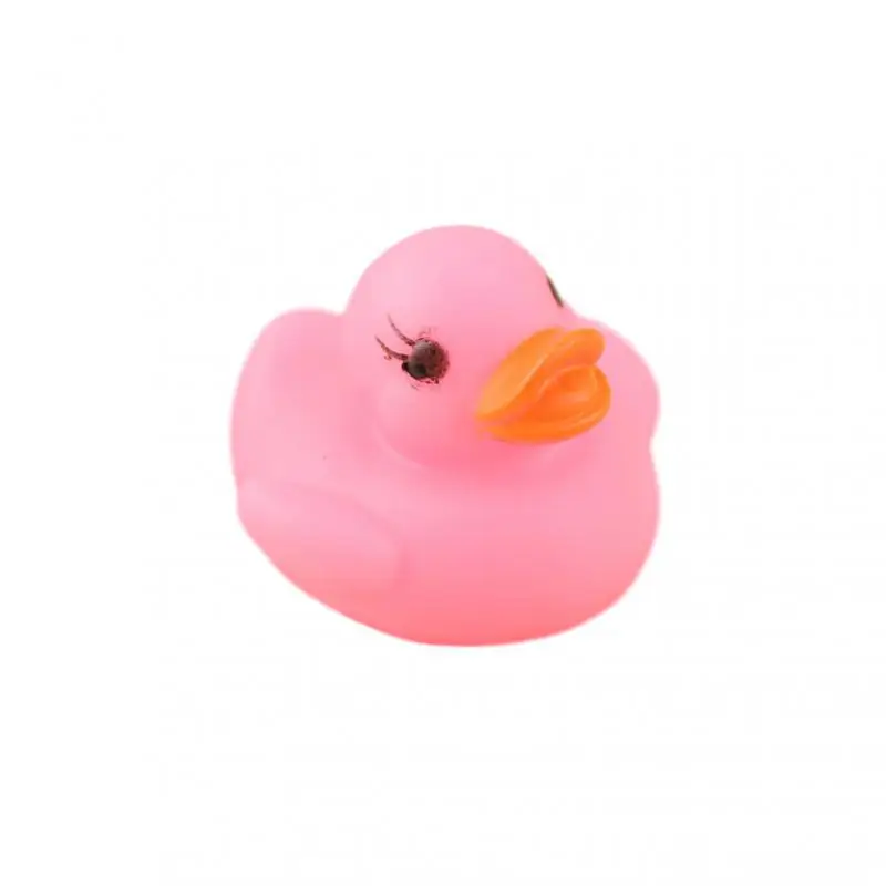 1/2 ADET Su Sensörü Aydınlık Ördek Suda Yüzen Yanıp Sönen Küçük Ördek Bebek Banyo Oyuncak Bebek Çocuklar İçin Çocuk doğum günü hediyesi