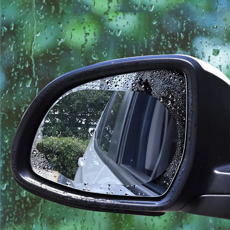 Araba dikiz aynası Filmi Yan Pencere Yağmur Geçirmez Şeffaf Film Aksesuarları için Chevrolet Cruze Aveo Lacetti Captiva Cruz Niva Kıvılcım
