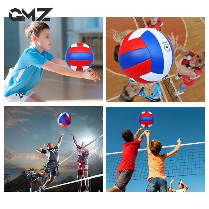 Voleybol Yarışması Profesyonel Oyun PVC şişirme Voleybol Boyutu 5 Plaj Kapalı Açık Spor Çocuklar İçin Eğitim