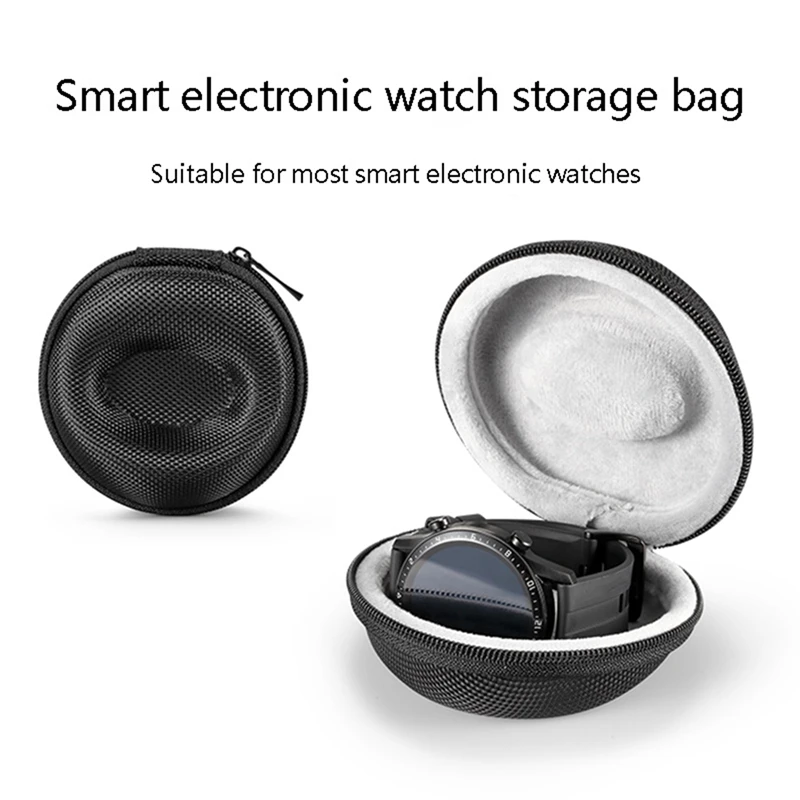 3X Smartwatch Taşıma çantası Seyahat saklama kutusu EVA İzle Koruyucu Taşınabilir Takı sert çanta Kol Saatleri İçin