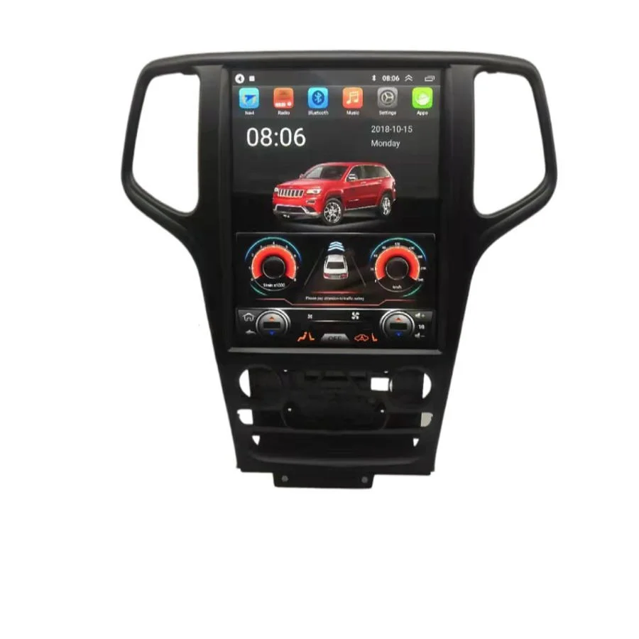 12.1 inç Jeep Grand Cherokee İçin WK2 2014-2020 Araba Multimedya Video Oynatıcı GPS Navigasyon Radyo 8 Çekirdekli 6 + 128G Android 12 Carplay