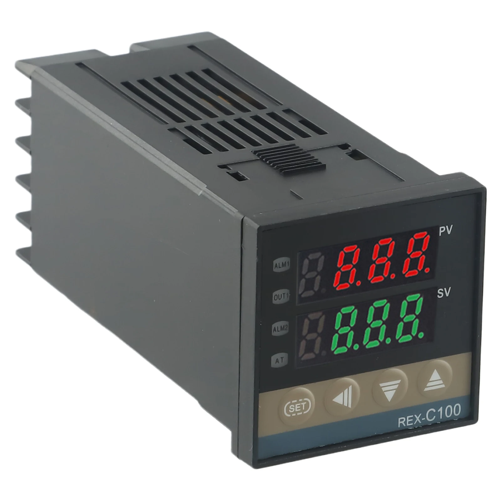 REX-C100 PID sıcaklık kumandası K Tipi prob sensörü AC 100-240V Dijital Termostat Çıkışı 40A SSR K Tipi Termokupl