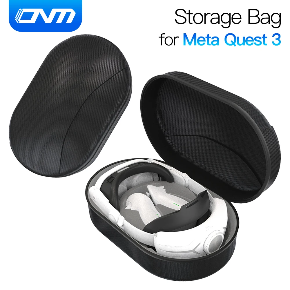 Saklama çantası Metal / Oculus Quest 3 VR Taşınabilir Seyahat Taşıma Çantası sert EVA saklama kutusu Çantası Metal Quest3 Aksesuarları
