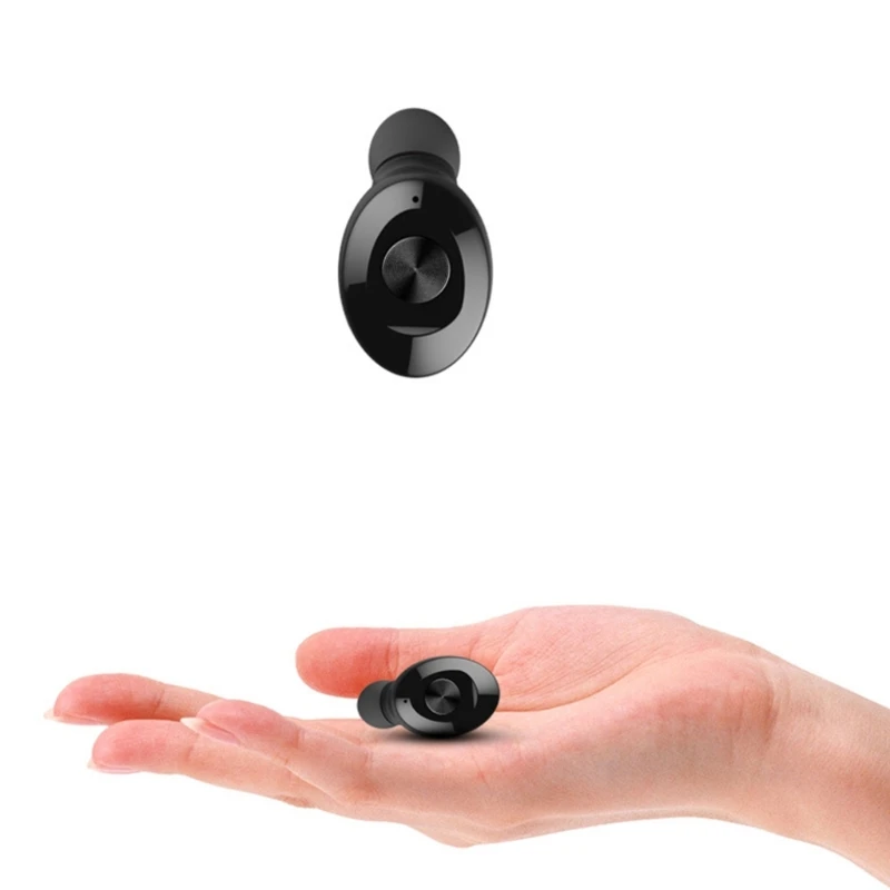 XG12 Gerçek Kablosuz Kulaklık ile 6mm Hoparlör BT5.0 Kulak Müzik Kulaklık Gürültü Azaltma Spor Kulaklık Yürüyüş için N2UB