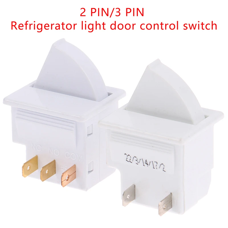 2-pin / 3-pin fiş Buzdolabı Kapı ışık anahtarı Parçaları Kontrol Aydınlatma İle Uyumlu Rongsheng Hisense Haier