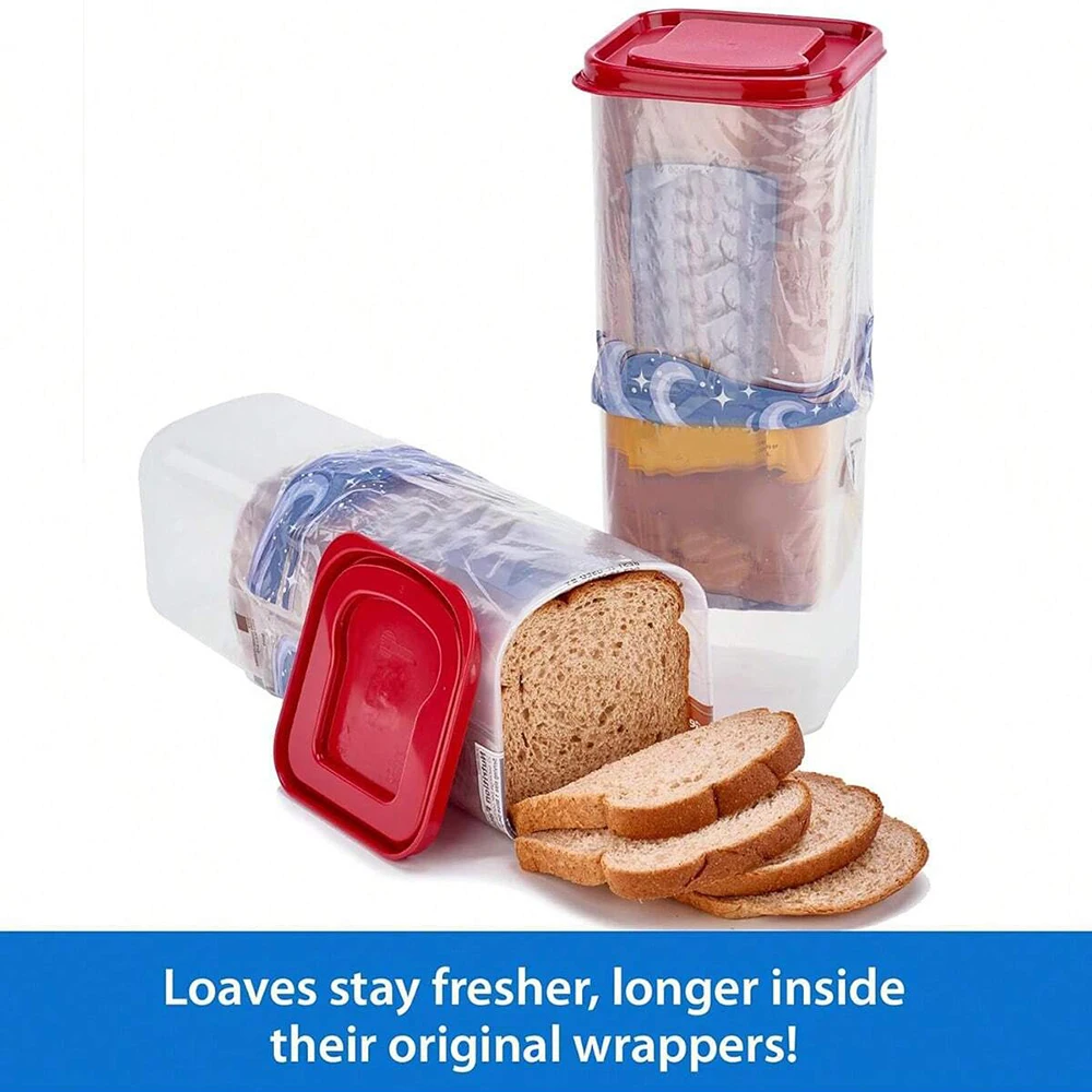 Kuru Taze Gıdalar Loaf Kek Kaleci Dikdörtgen Ekmek kollu kutu Saydam kek kutusu ambalaj kutusu saklama kutusu Araçları