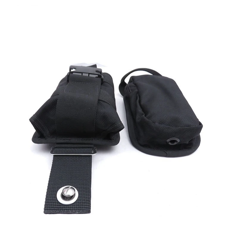 Yeni 6 Adet Yedek Siyah 1680D Naylon Tüplü Dalış ağırlık kemeri Cepler Hızlı Bırakma Toka İle-22.5X15x5cm