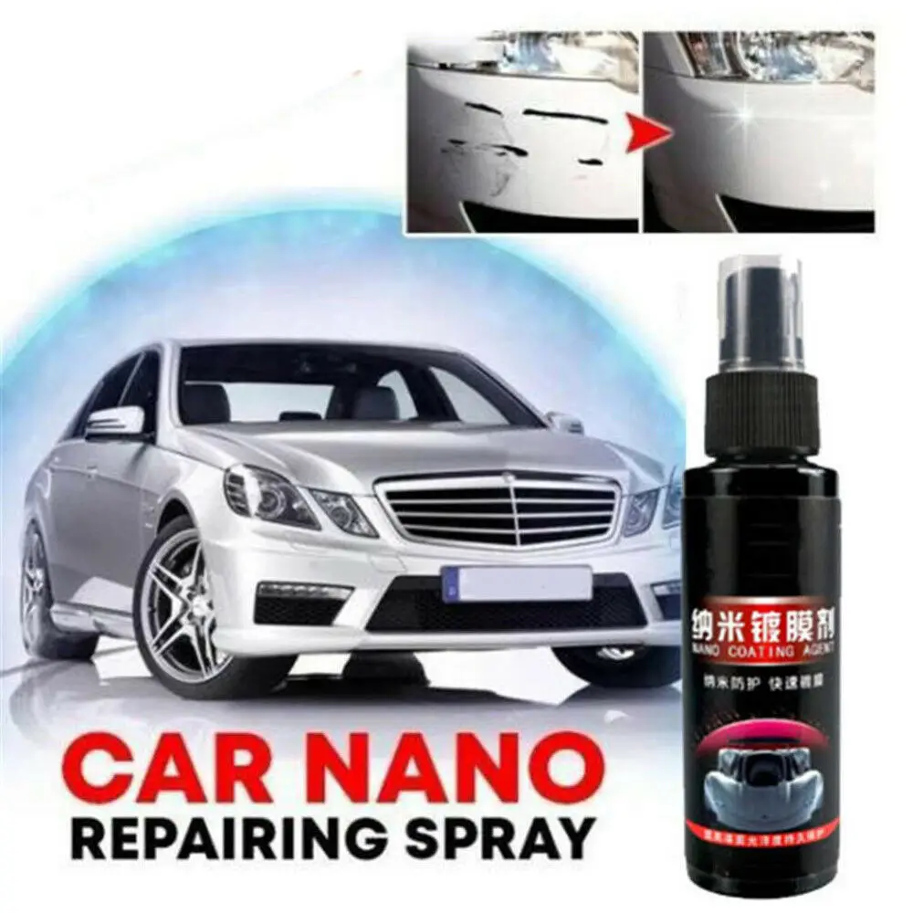 Yeni Onarım Nano Sprey 50ML-Araba Çizik Kaplama Maddesi Onarım Nano Sprey Oksidasyon Sıvı Seramik Kaplama Onarım Nano Sprey