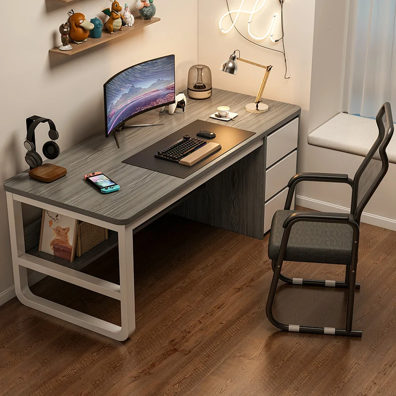 Çalışma masası, çalışma masası, sandalye seti, yeni ev bilgisayar masası, yazı masası, minimalist