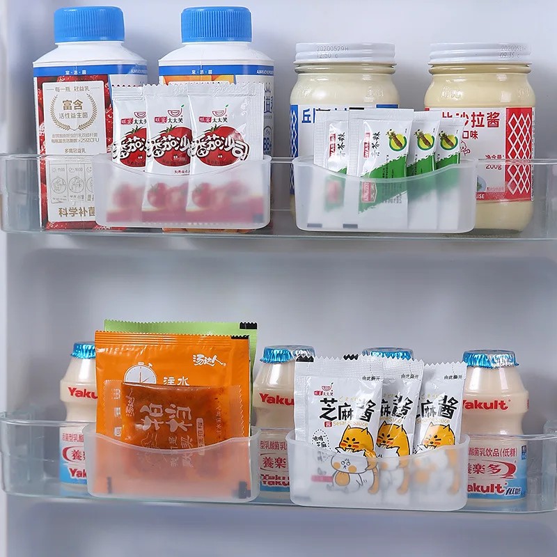 Saklama kutusu Depolama Tutucular mutfak düzenleyici Ayarlanabilir Mutfak Buzdolabı Depolama Rafı Buzdolabı Dondurucu Raf Tutucu Organizatör