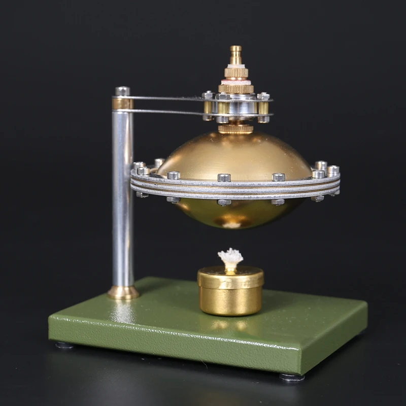 Sıcak Hava Stirling Motor Motor Modeli DIY Demonte Buhar Uçan Daire Metal Fizik Bilim Deney doğum günü hediyesi Dayanıklı