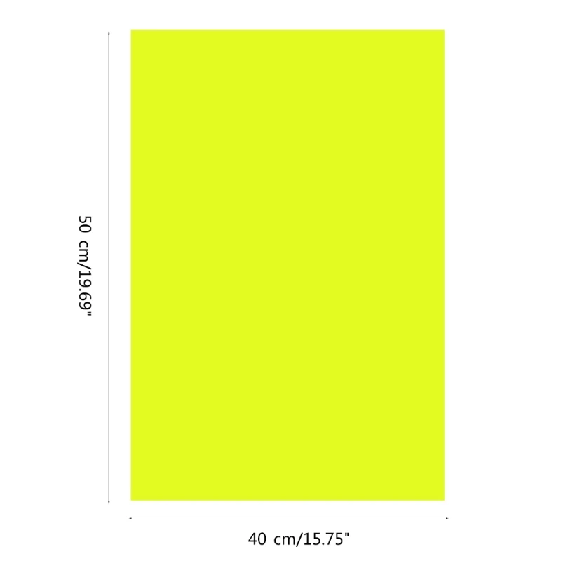 Sahne Aydınlatması için Profesyonel 40x50cm 15.75x19.69in Kağıt Jelleri Renk Filtresi