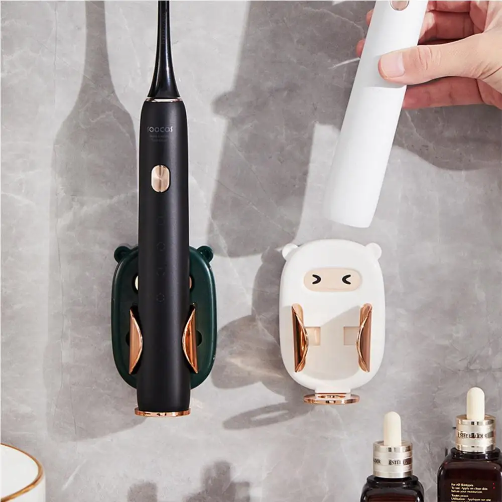 Duvara monte Elektrikli Diş Fırçası Tutucu Punch-ücretsiz Diş Fırçası Standı Ev Yerden Tasarruf Sağlayan Raf Yerçekimi Sensörü Banyo Aksesuarları