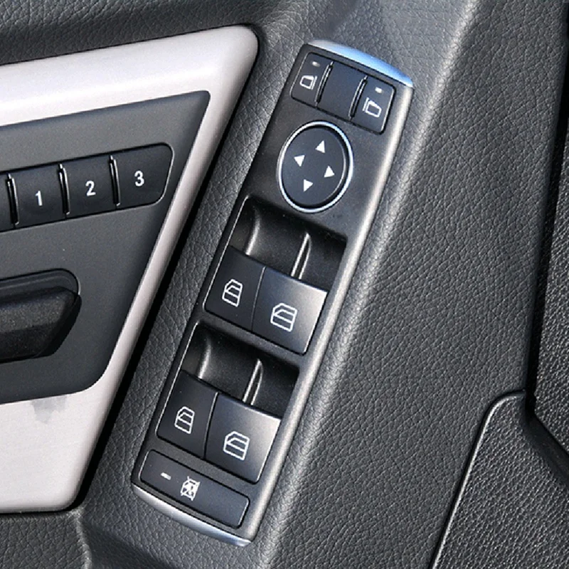 Araba elektrikli Cam Kontrol Paneli Anahtarı Standart Edition Mercedes Benz İçin W204 GLK 204 W212 2049055302 2049058202