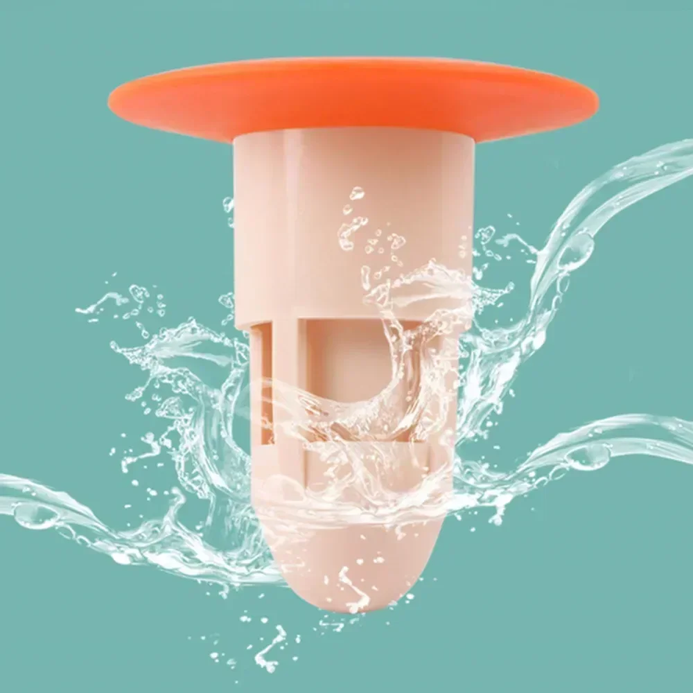 Yeni Banyo Duş zemin süzgeci Kapağı Fiş Tuzak Silikon anti-koku Lavabo Banyo Su Tahliye Filtresi Böcek Önleme Deodorantı