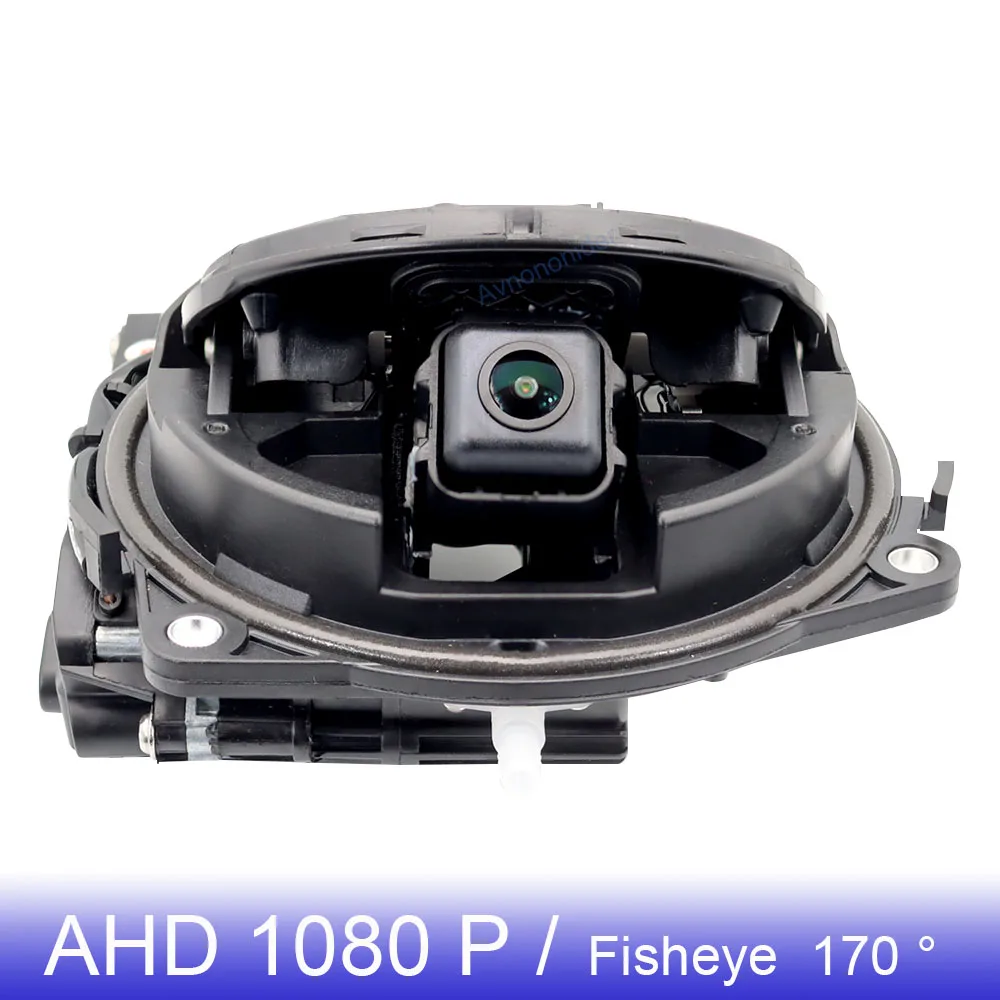 AHD 1080P Balıkgözü 170° Çevirme Amblemi Araba Dikiz geri görüş kamerası Volkswagen Golf 5 İçin/Golf 6 / R / GTI / Suprtsvan Passat B6/B7 / B8