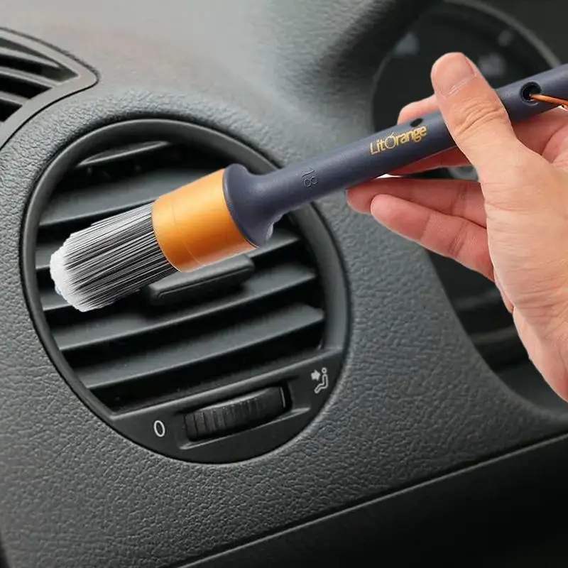Detay Fırçaları Araba Detaylandırma 3 Adet Yumuşak Karışık Saç Otomotiv Detay Fırçaları Detay Fırça Seti Temizlik İçin İç Motor Ba