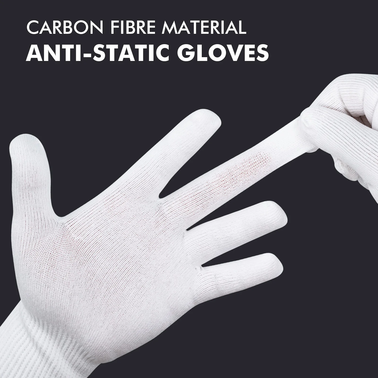 FOSHIO Süper Kalın Anti-Statik Araba yıkama eldivenleri Kesim Dayanıklı naylon eldiven Vinil Wrap Film Renklendirme Endüstriyel Çalışma El Koruyucu