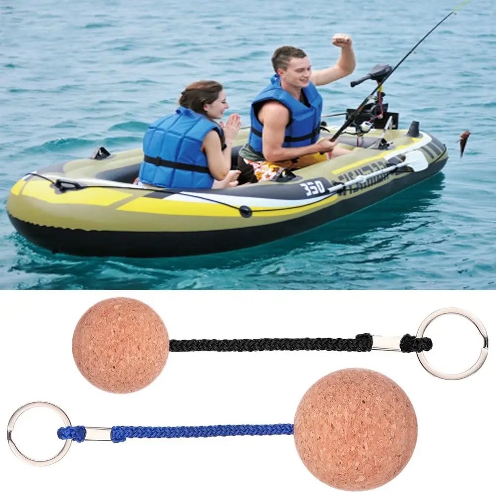 Su Sporları dış ortam aracı Plaj Seyahat Balıkçılık Mantar toplu anahtarlık Anahtarlık Tutucu Yüzen Şamandıra Havuzu Aksesuarları