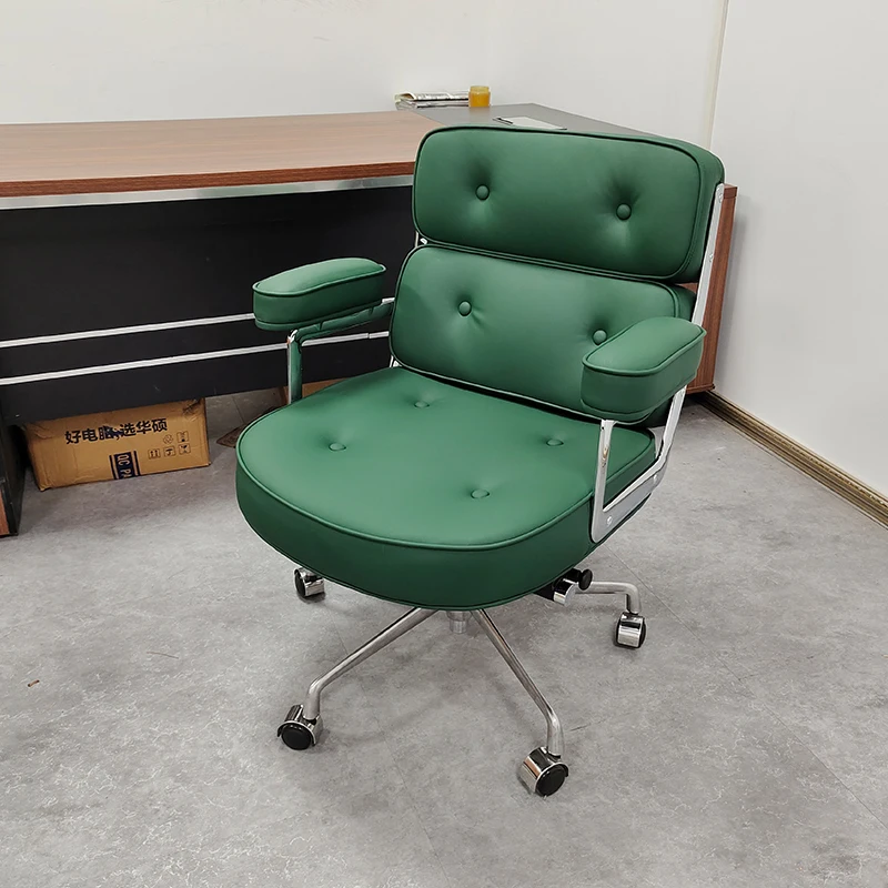 Ucuz Okuma ofis koltuğu Mobil Modern Ergonomik ofis koltuğu Ücretsiz Kargo Tembel Tasarımcı İskandinav Mobilya Bahçe mobilya takımları