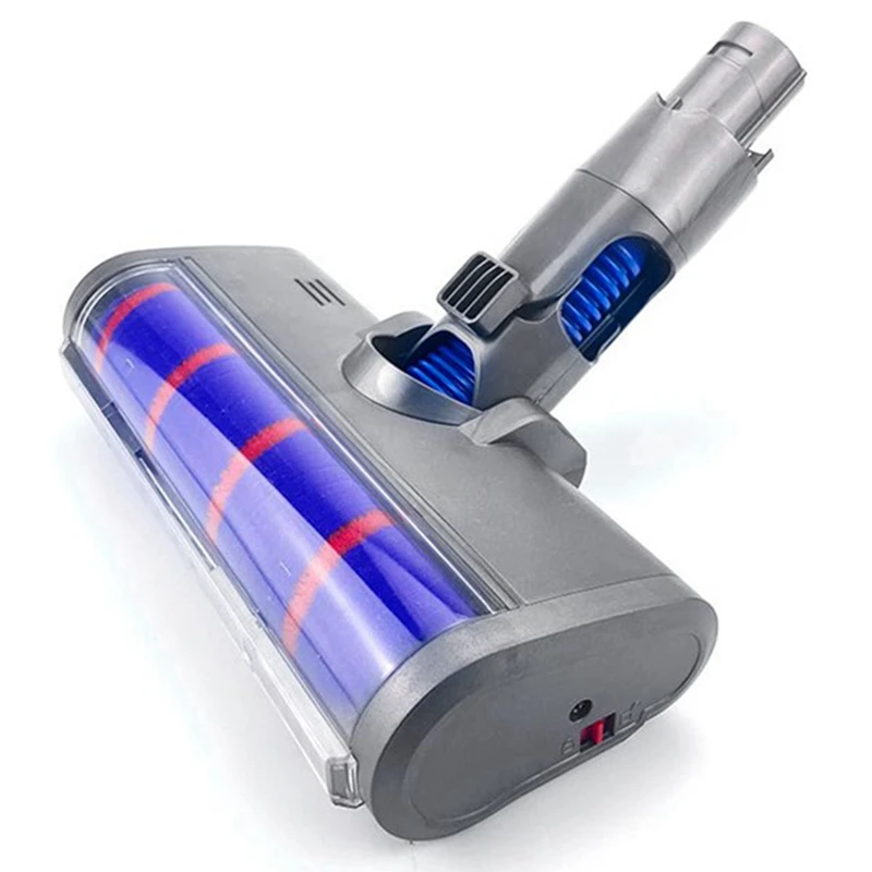 Zemin kafa rulo fırça Dyson V6 B tipi Elektrikli Süpürgeler parçaları dönebilen Fırça aracı LED ışıkları ile