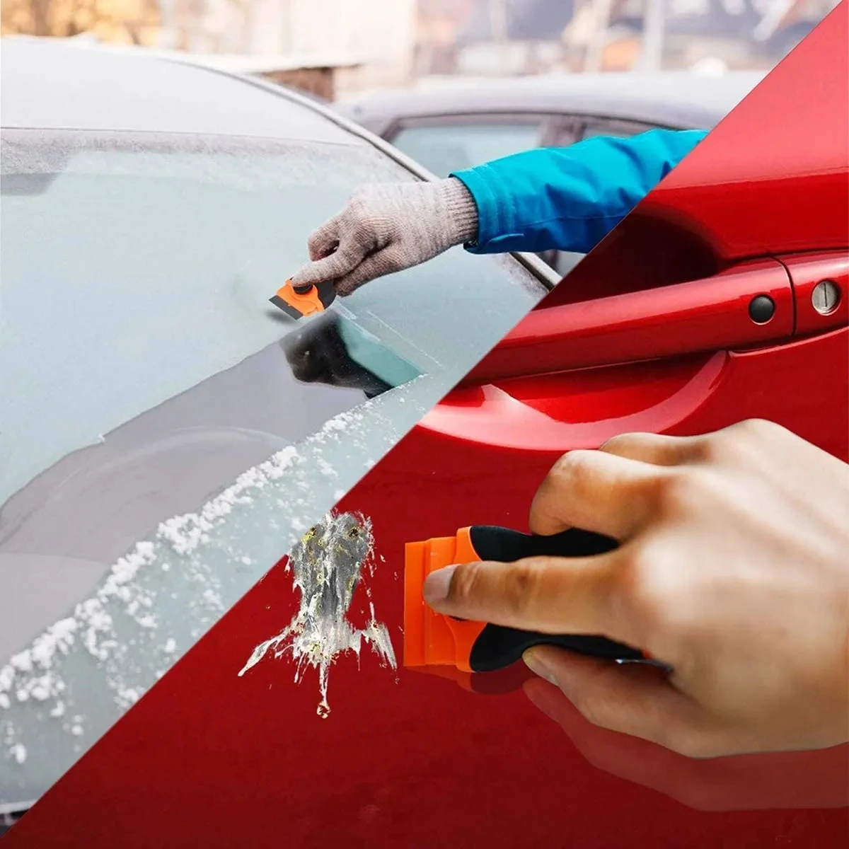 Pencere camı Sticker Temizleme Jilet Kazıyıcı Seramik tıraş bıçağı Araba Tonu Fırın Vinil Wrap Tutkal Silecek Sökücü Temizleyici Aracı