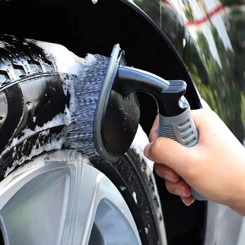 Araba Yıkama Temizleme Fırçaları Seti Tekerlek Göbeği Fırçası Lastik Fırça Ev Mutfak Otomatik Temizleme Aracı Hava Çıkış Tekerlek Detaylandırma Fırça Seti