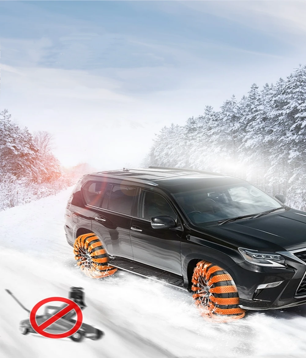 8 Adet Kış Kar Kaymaz Lastik Zincirleri Araba Lastiği Kaymaz Zincir Lastik Araba Zincirleri kar zincirleri Araba Tekerleği için Açık Acil Durum