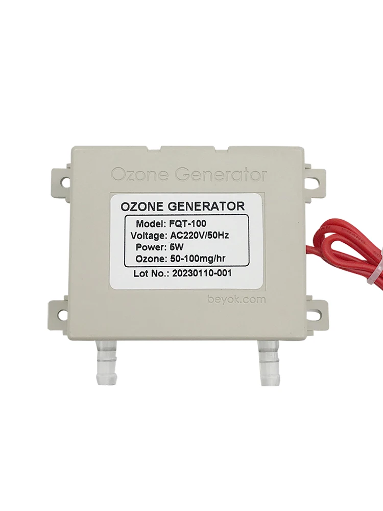 FQT-100 Ultra Küçük Hacimli Entegre Ozon Jeneratörü Harici hava pompası Sterilizasyon ve Dezenfeksiyon için