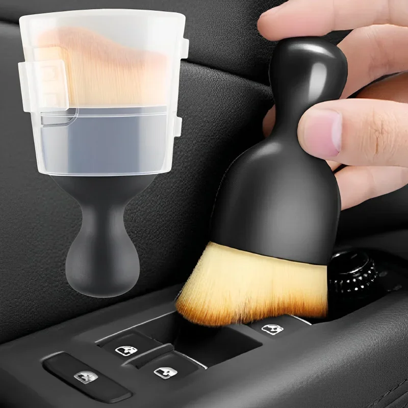 Araba Ark Detay Fırça Klima Çıkış Temizleme Fırçası Araba Boşluk Toz temizleme fırçası Oto İç Merkezi Konsol Temizleme Aracı