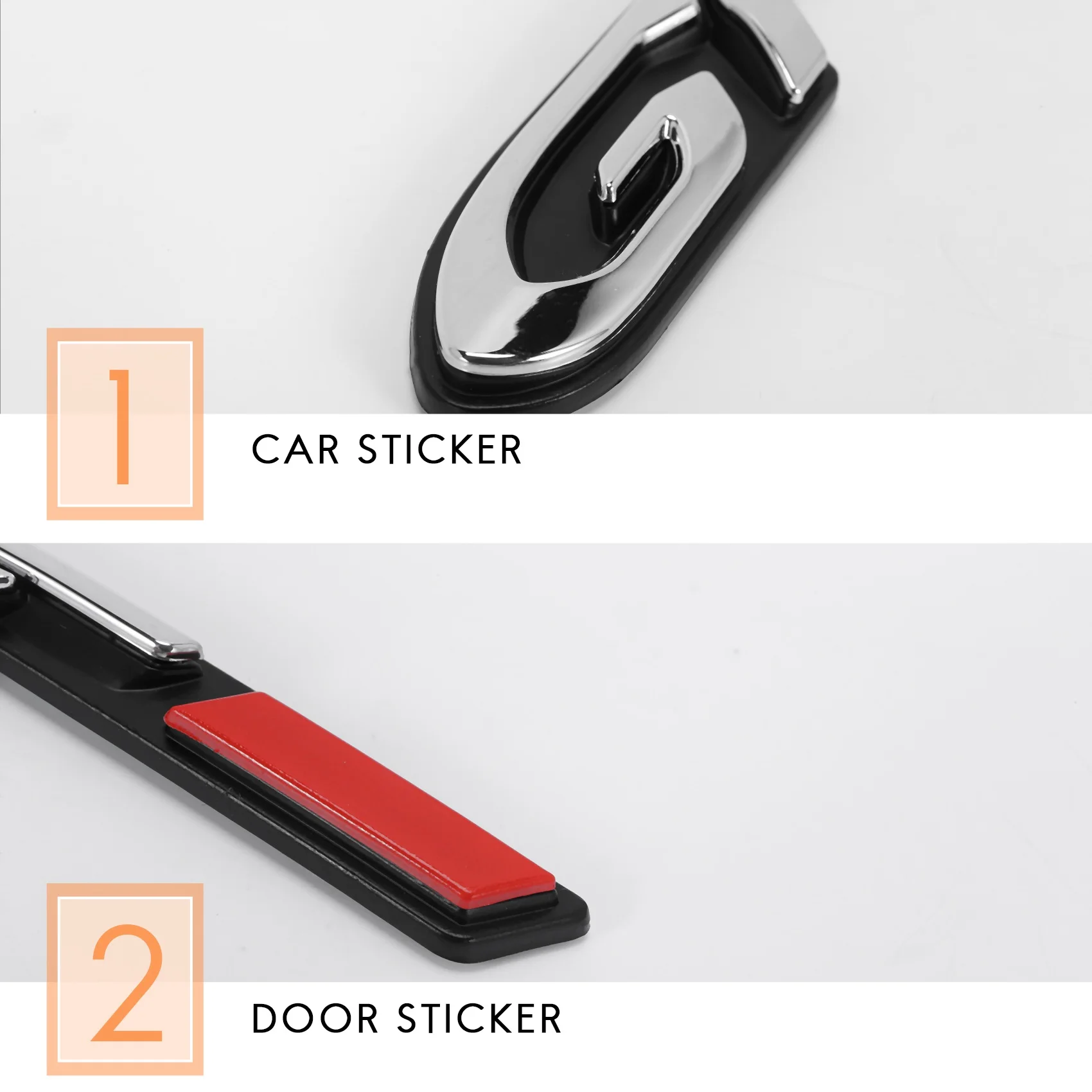 Peugeot moda araba kapı Sticker için serin 3D araba stil Sticker Gt tasarım