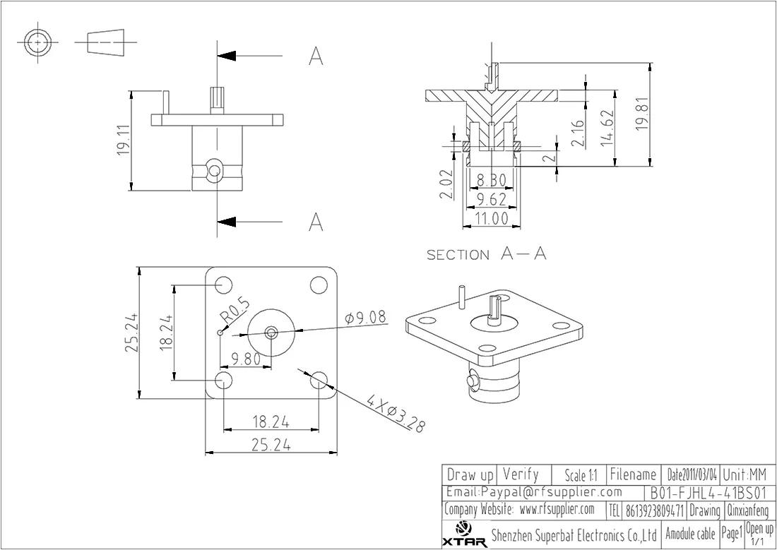 Eightwood 5 ADET BNC Jack Dişi Soket RF Koaksiyel Konnektör 4 Delik Paneli Dağı Lehim Kupası ile Geniş Flanş Anten Otomotiv