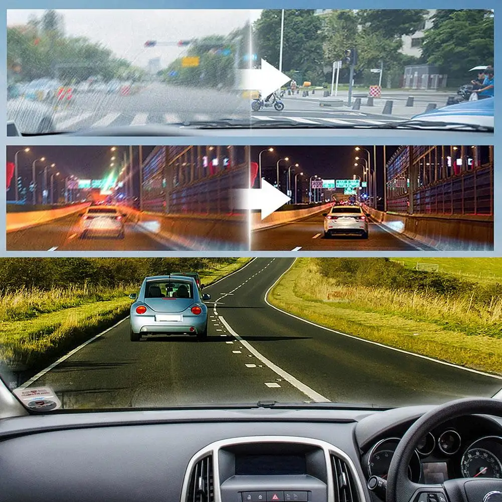 Araba Cam Yağ Filmi Sökücü Pencere Temizleyici Cam Parlatma Bileşik Su Leke Çıkarma Macunu Anti-yağmur Araba Ev