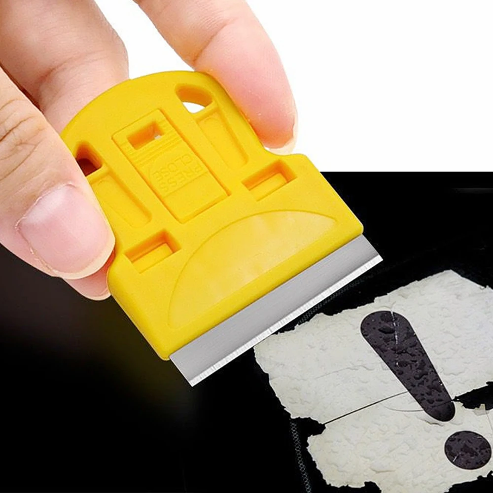 1.5 inç Bıçak Plastik Saplı Pencere Tonu Aracı Tutkal Etiket Bıçakları Temiz Kaldırma Silecek Seramik Cam Fırın Boya Jilet Kazıyıcı
