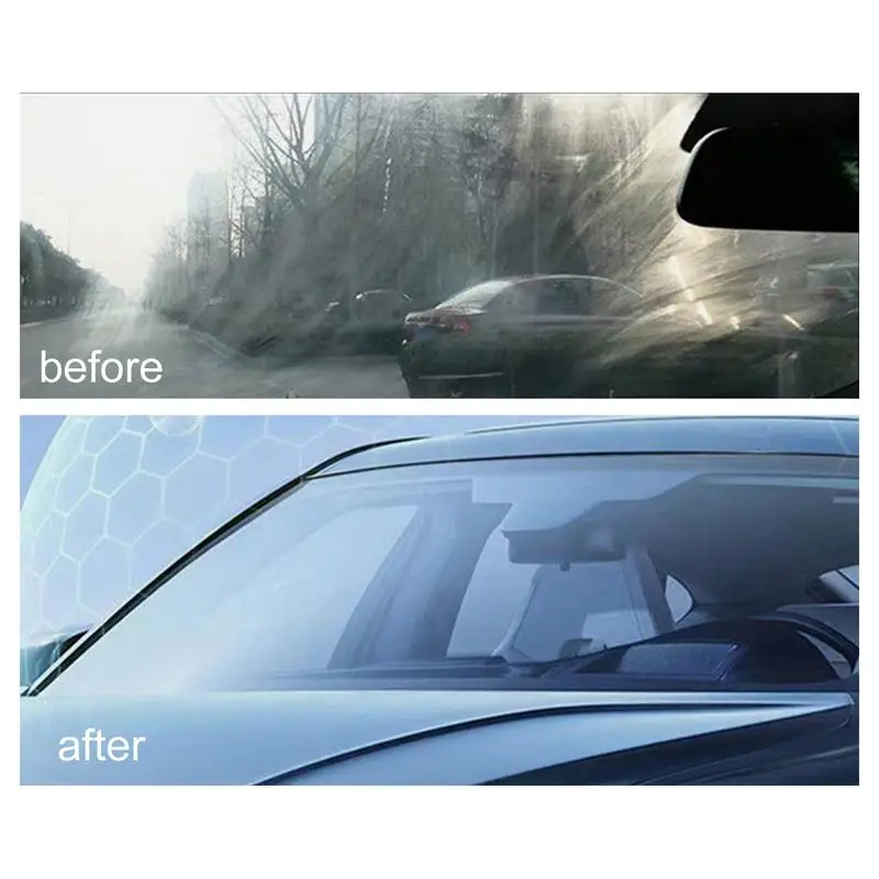 Araba İçin pencere Temizleyici Etkili Lehçe Koruma Pencere Temizleyici Pencere Temizleyici araç ön camı Sprey Güvenli Sürüş İçin