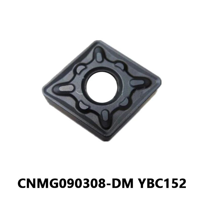CNMG090308 CNMG Karbür Dönüm Ekler CNMG090308-DM YBC152 Çelik Bitirme Orta Kaba Torna Metal Parçalar