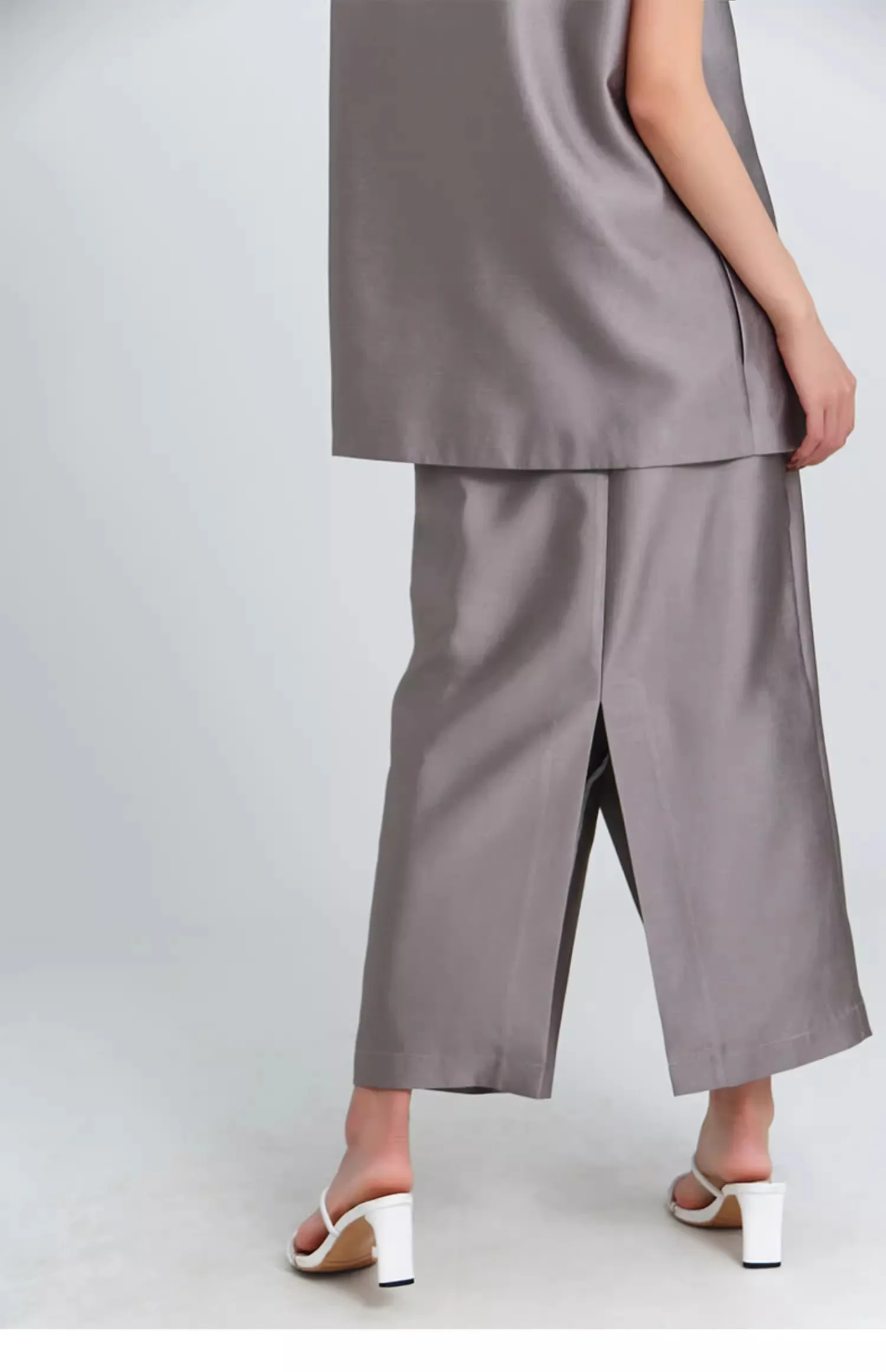 Kadın Pist Moda İlkbahar Yaz Tasarımcı Disimetri Bölünmüş Etek Kadın Sonbahar Yüksek Bel A-line Etek TB1575