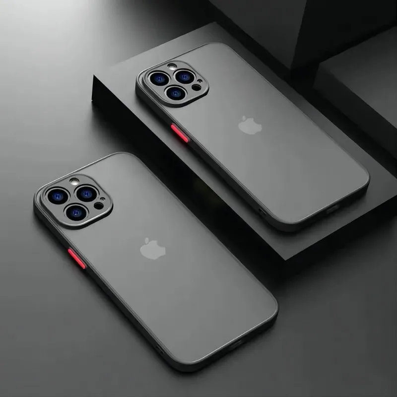 2024 Yılı Ejderha Mousepad iPhone 15 14 13 Pro Max 12 Mini 11 SE 2020 6S 7 8 Artı XS X XR Mat Siyah Koruma Kılıfı