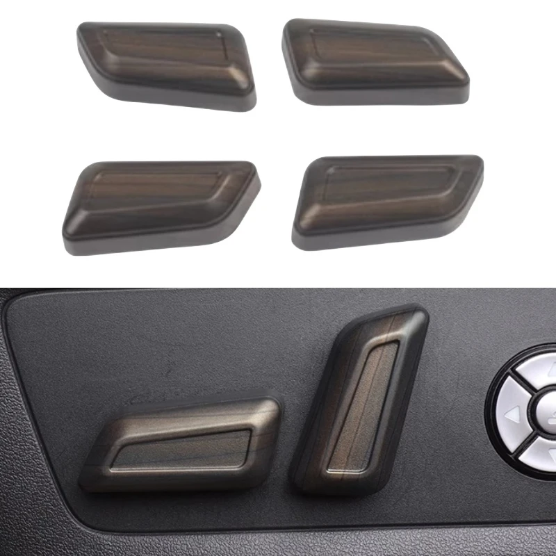 Araba koltuğu ayar düğmesi için Fit GWM WEY Tankı 300 İç Modifikasyonu Özel Yüksek Kaliteli Dekoratif Sticker Aksesuarları