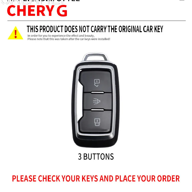 Araba Anahtarlık Durumda Tam Kapak Anahtarlık koruyucu kabuk Tutucu Chery Jetour X70 X70S X70M X90 Cowin X3 X5 K60 Oto Aksesuarları